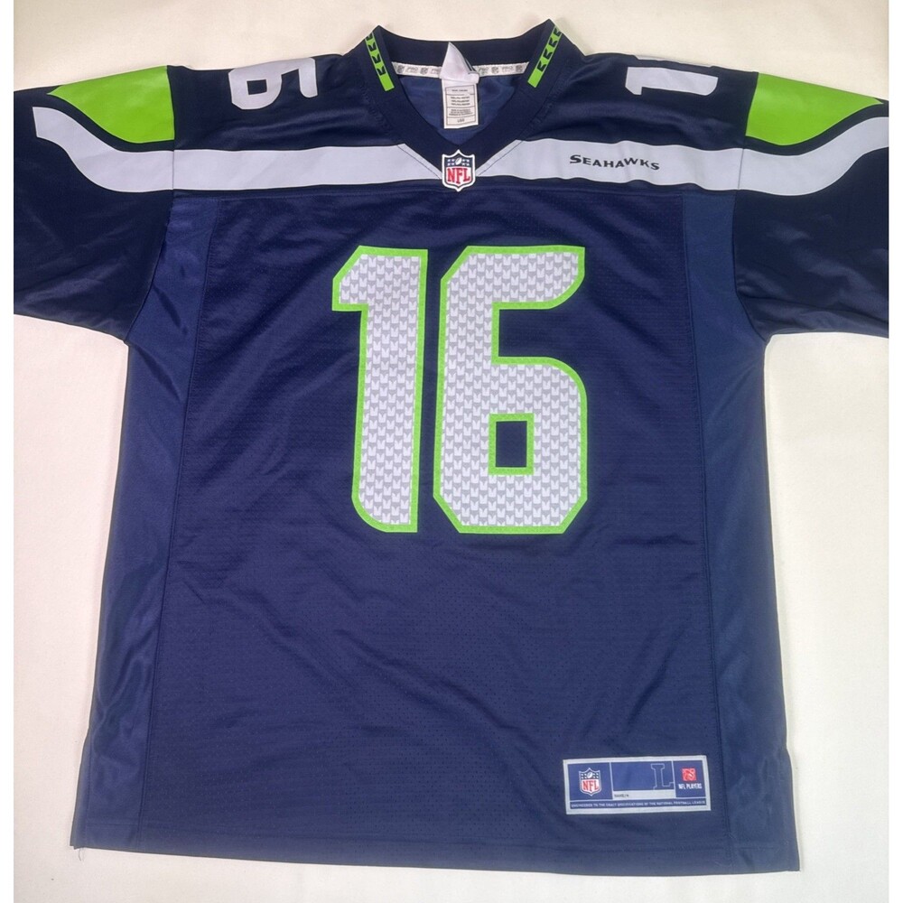 NFL Pro Line Seattle Seahawks Tyler Lockett #16 Jersey Size Large Blue